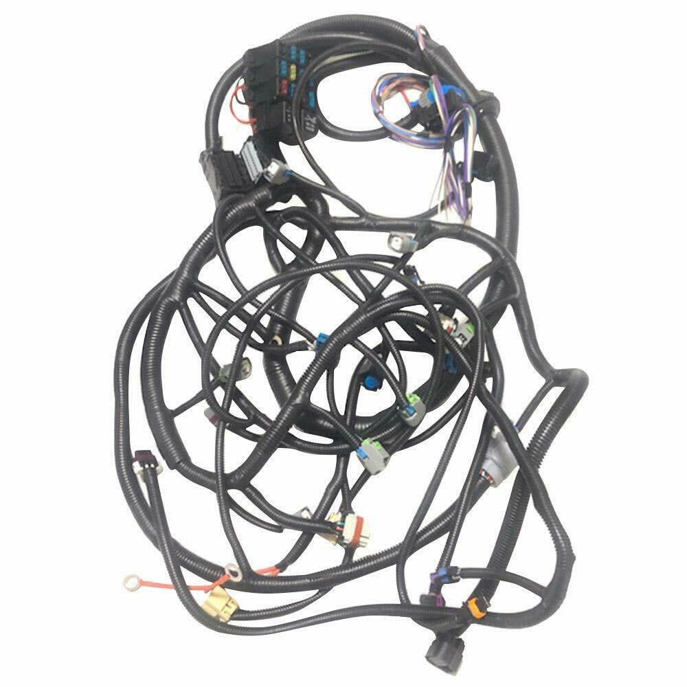 Engine Wiring Harness, Automotive Stand Alone Wire Harness 4L80E DBC Drive  by Wire for LS Engine 4.8 5.3 6.0 Pipes/Wire Harnesses, Coil Lead Wires -   Canada