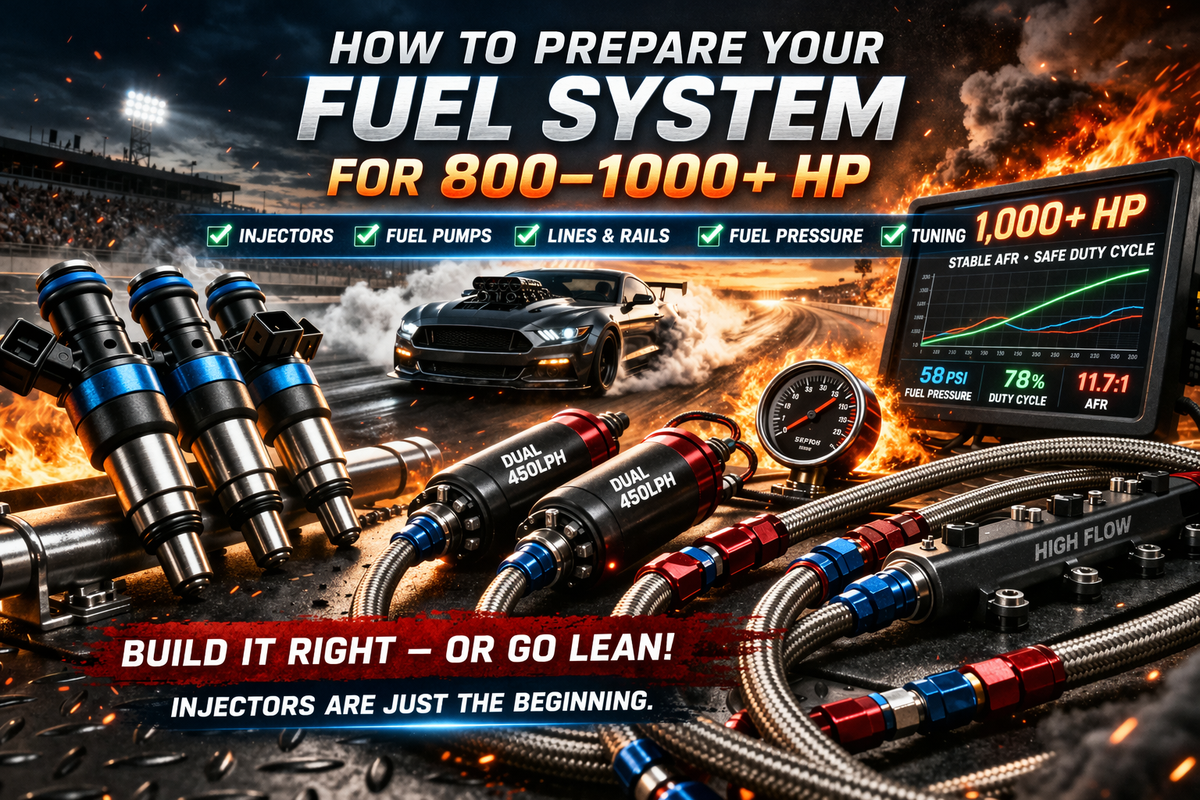 How to Prepare Your Fuel System for 800–1000+ HP – High Performance ...