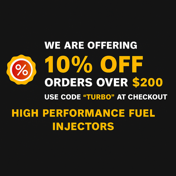Rev Up Your Build & Save: 10% Off High Performance Fuel Injectors Over $200