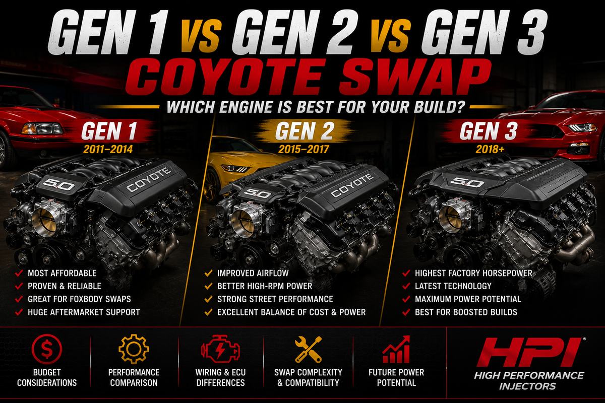 Gen 1 vs Gen 2 vs Gen 3 Coyote Swap: Which Engine Is Best for Your Bui ...