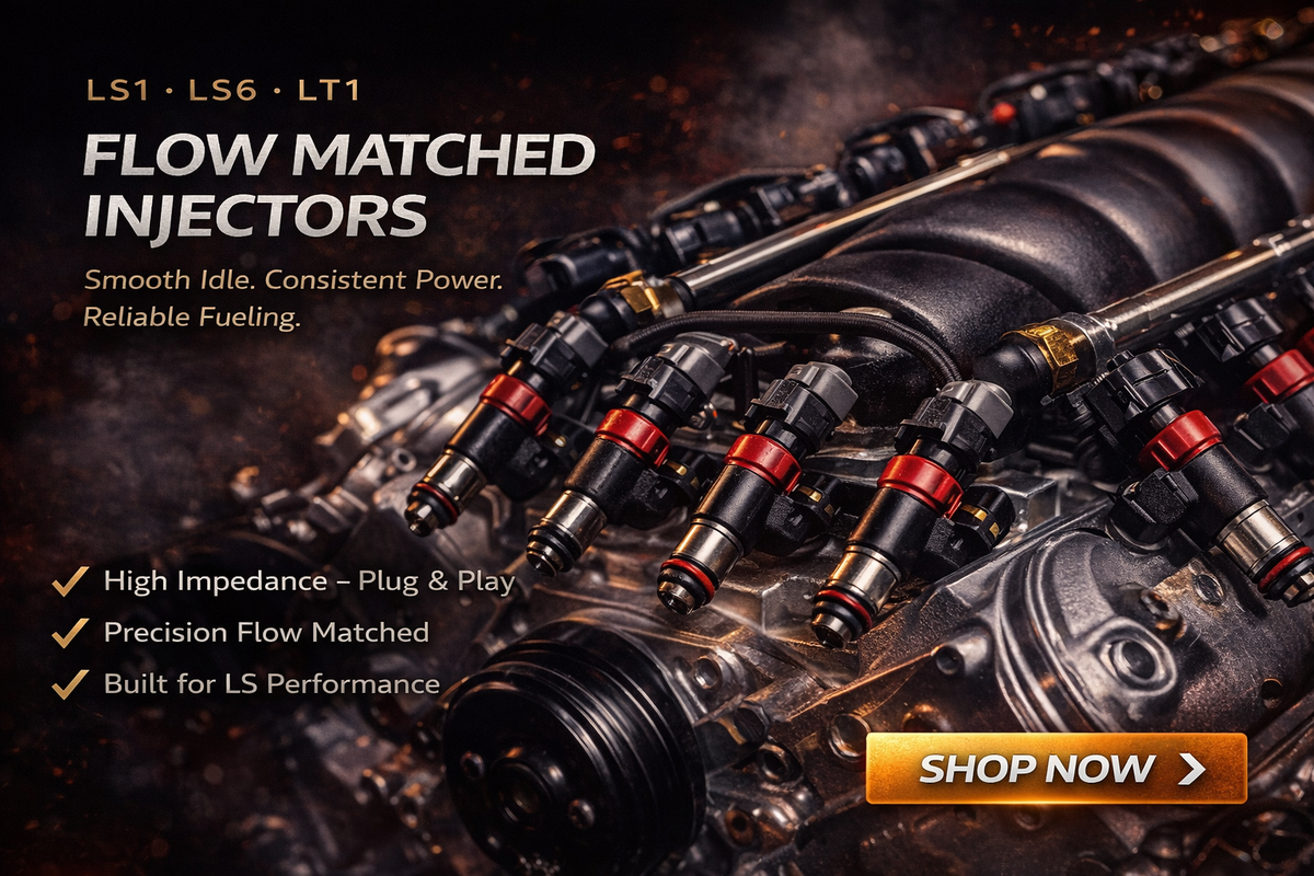 LS1 / LS6 / LT1 EV1 High Impedance Injectors (Set of 8) – FAQ Guide ...