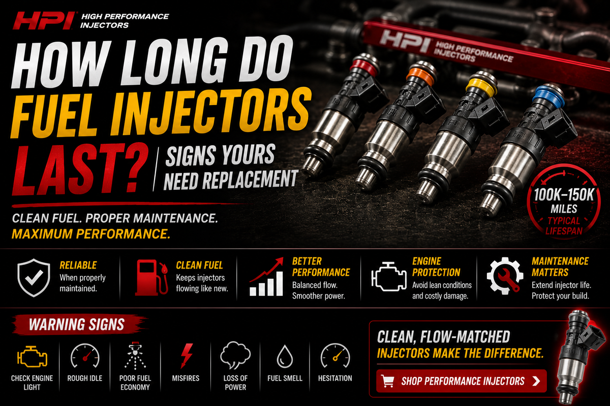 How Long Do Fuel Injectors Last? Signs Yours Need Replacement – High ...