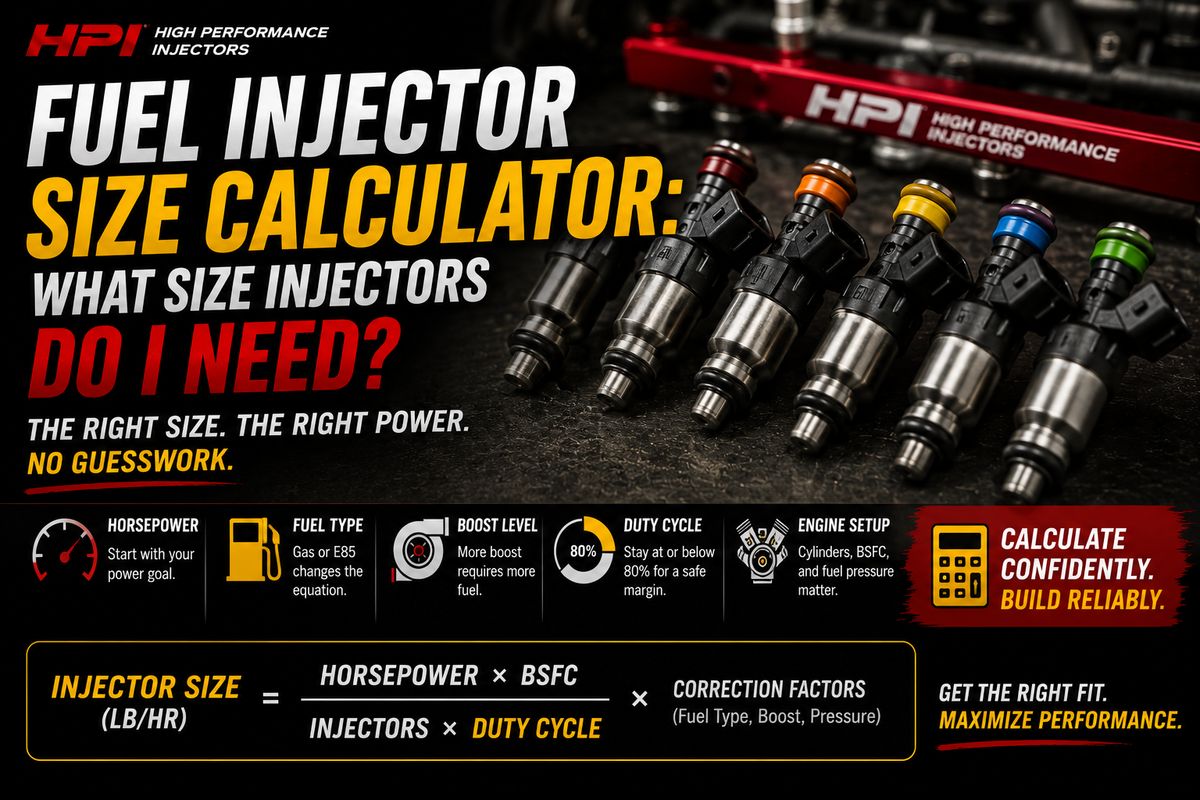 Fuel Injector Size Calculator: What Size Injectors Do I Need? – High ...