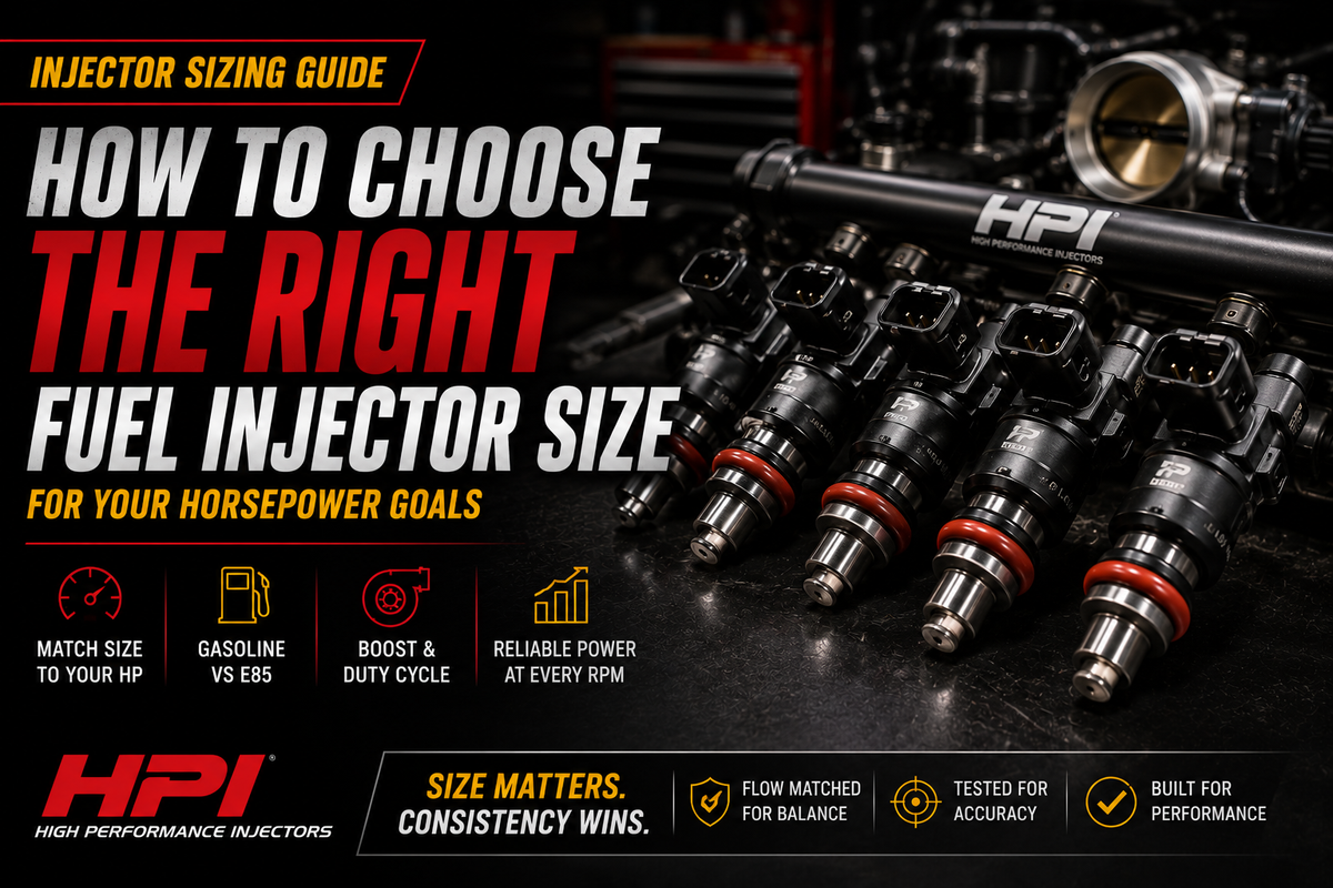 Performance Fuel Injectors Explained: How to Choose the Right Injector ...