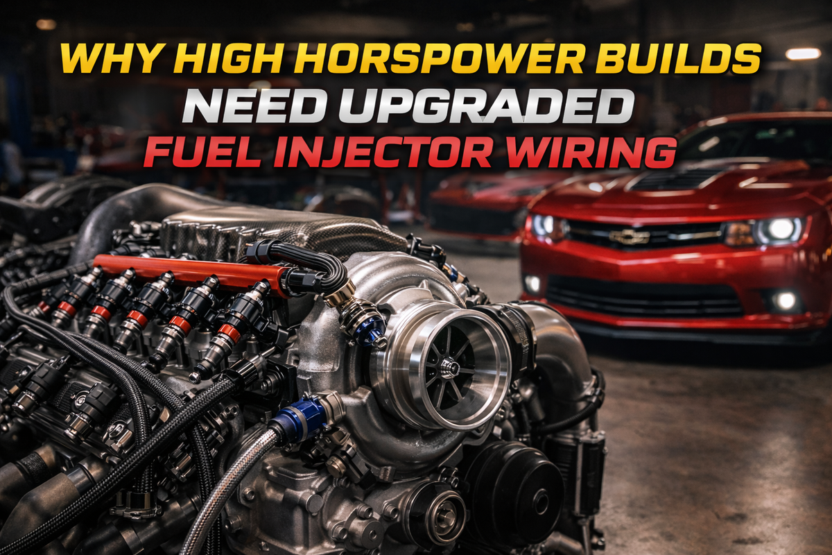 Why High Horsepower Builds Need Upgraded Fuel Injector Wiring – High ...