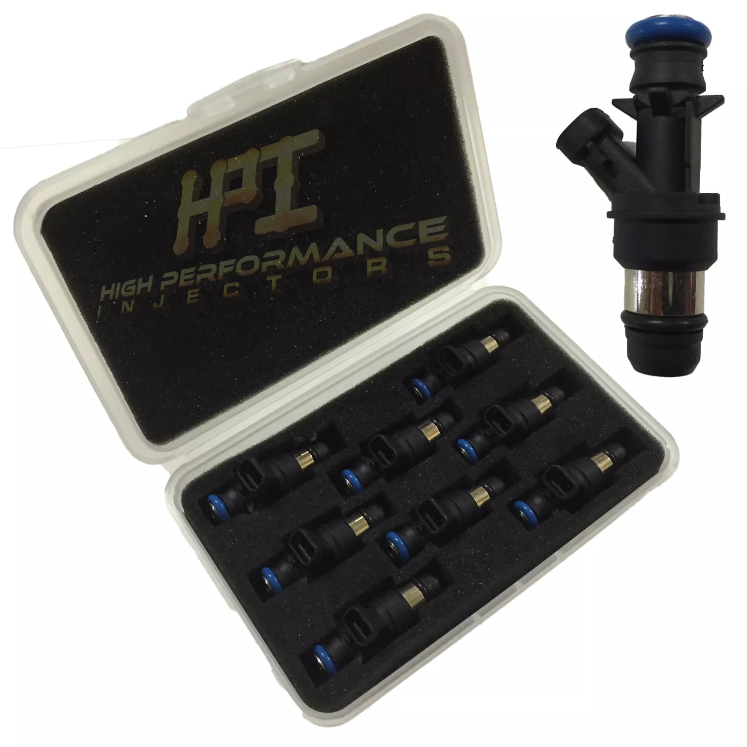 8 Bosch High Impedance 96LB Injectors – 1000CC For LS1 LT1 LS6 & 5.0 Ford Mustang Camaro Corvette