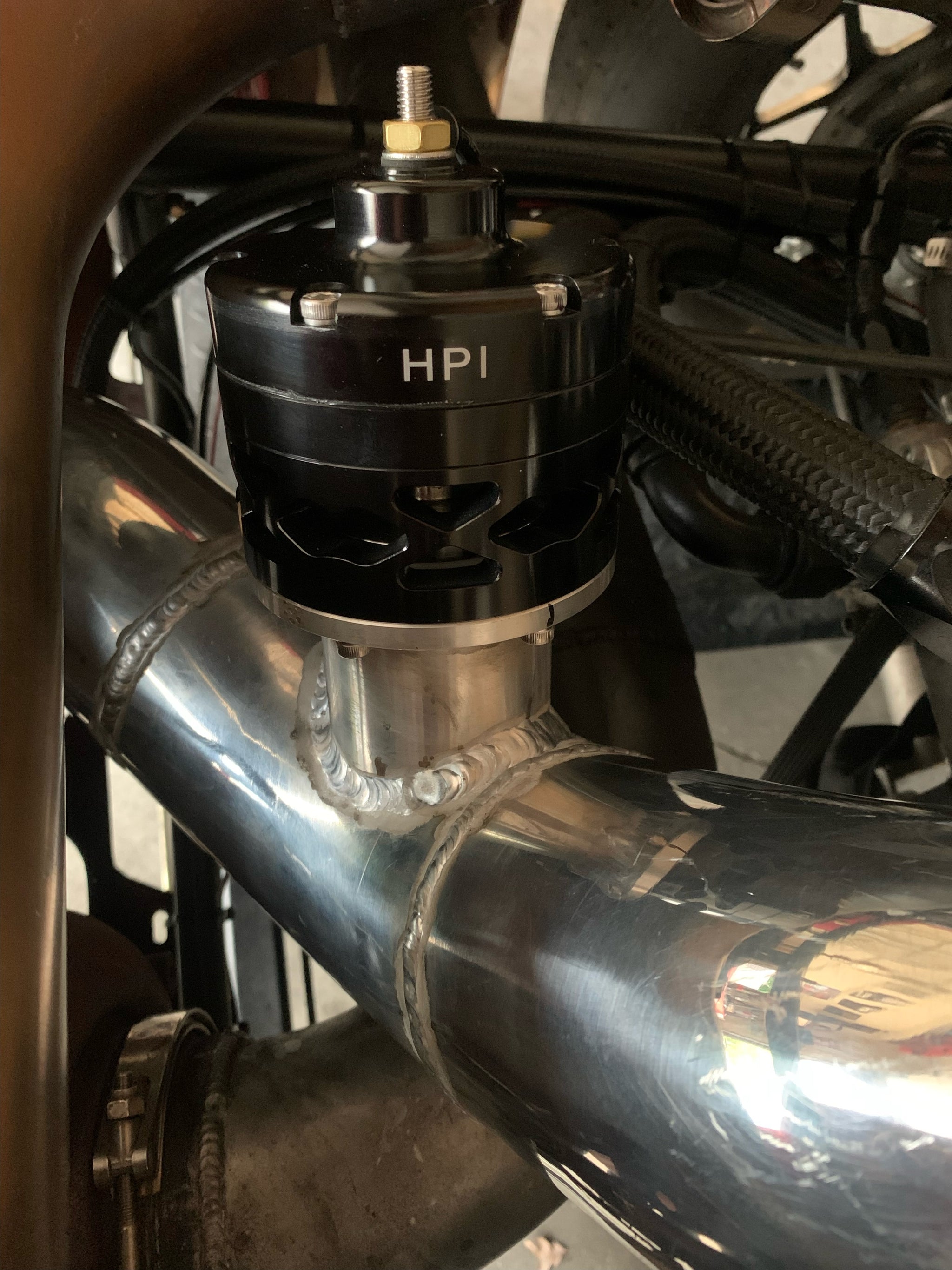 HPI 60MM Open Style Race BOV Blow Off Valve – Big Red Style Race