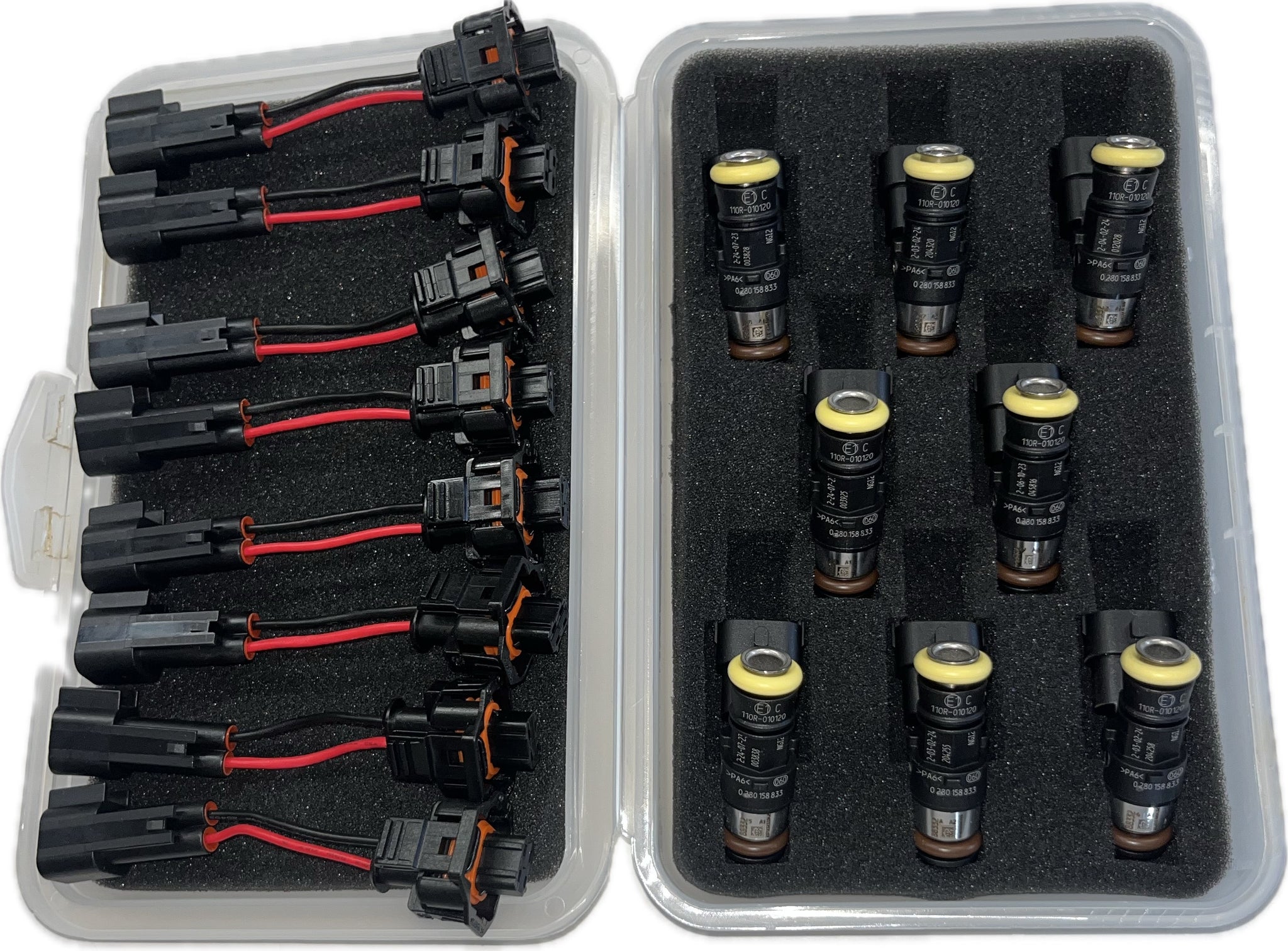 LS3 LS7 LSA Fuel Injectors Set of 8 | EV14 EV6 Style High