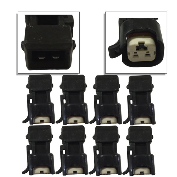 Xtras: Set of 8 LS1/LS6/LT1/EV1Engine Wire Harness to LS2/LS3/LS7/LSA/Ev14/Ev6 Injector Adapters