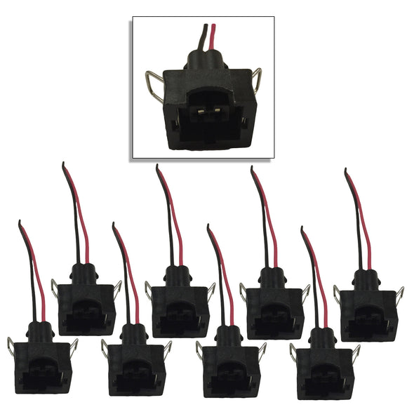 Xtras Set Of 8 Ev1 OBD1 Injector Plug Connector Pigtails High Xtras Set Of 8 Ev1 OBD1 Injector Plug Connector Pigtails High