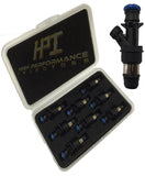Fuel Injectors: Set of 8 LQ4 LQ9 4.8 5.3 6.0 Delphi Shorties High Impedance HPI Injectors