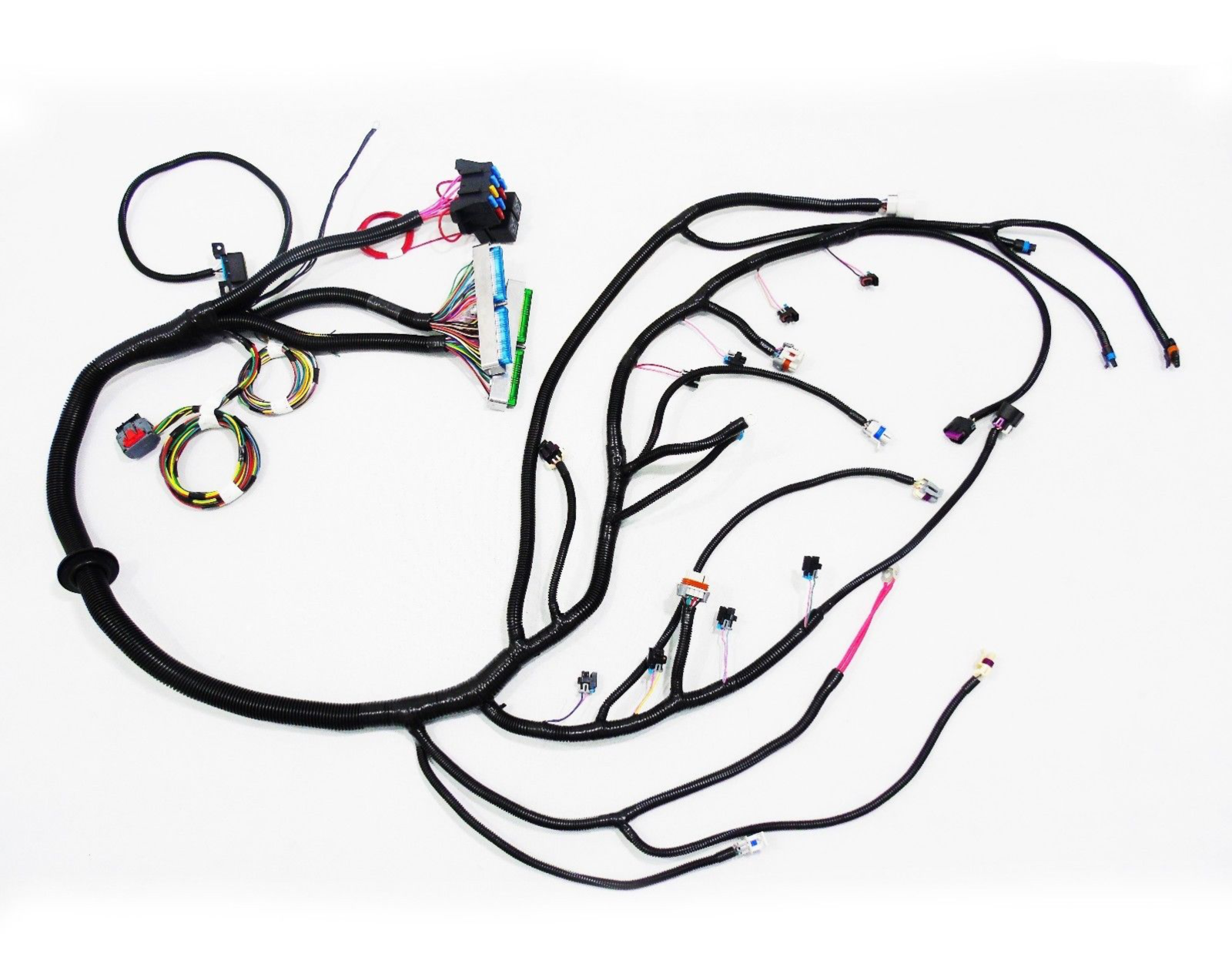 Engine Wiring Harness, Automotive Stand Alone Wire Harness 4L80E DBC Drive  by Wire for LS Engine 4.8 5.3 6.0 Pipes/Wire Harnesses, Coil Lead Wires -   Canada